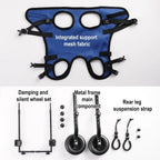 Vetalino Dog Wheelchair for Small Dogs | Adjustable Rehab Cart | Lightweight & Stable | Mobility Aid for Walking Problems