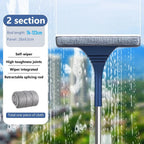 FlexiClear Window Cleaner | 2-in-1 Cleaning | Flexible Head | Telescopic Handle