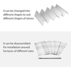 WindShieldX Camping Windshield | Foldable & Ultralight | Stainless Steel | For Gas Cookers & Outdoor Cookers