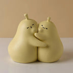 Hugging Pear Bookends