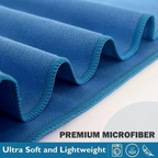 Quick-Dry Microfiber Towel for Travel, Sports, Gym, Beach & Yoga