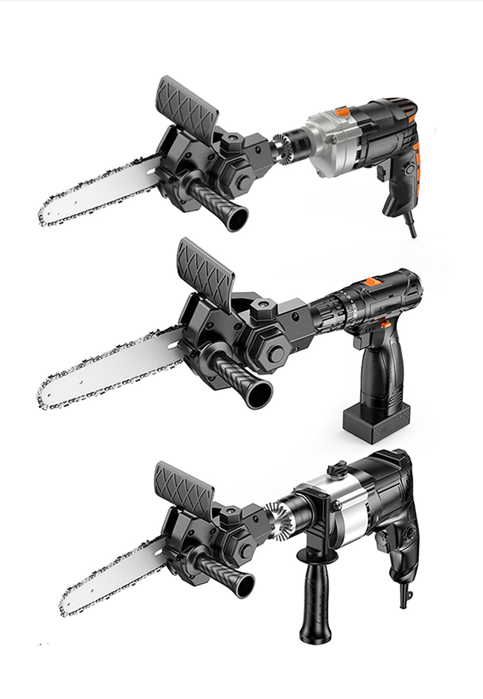 ChainTek - Universal Chainsaw Drill Connector