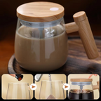 Self-Stirring Electric Coffee Mug - Mix Smarter, Drink Smoother
