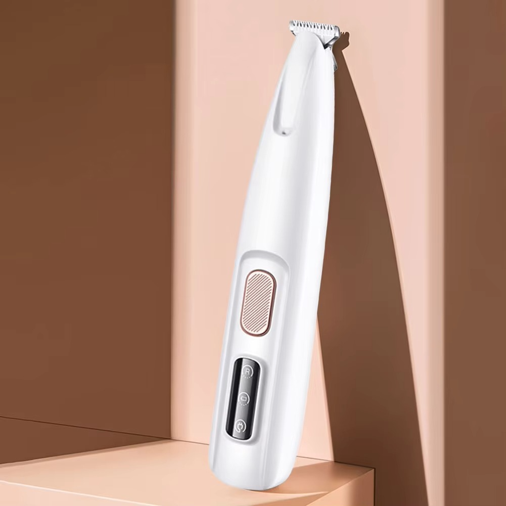 Premium Cordless Pet Hair Trimmer with Wide Blade for Cats & Small Dogs