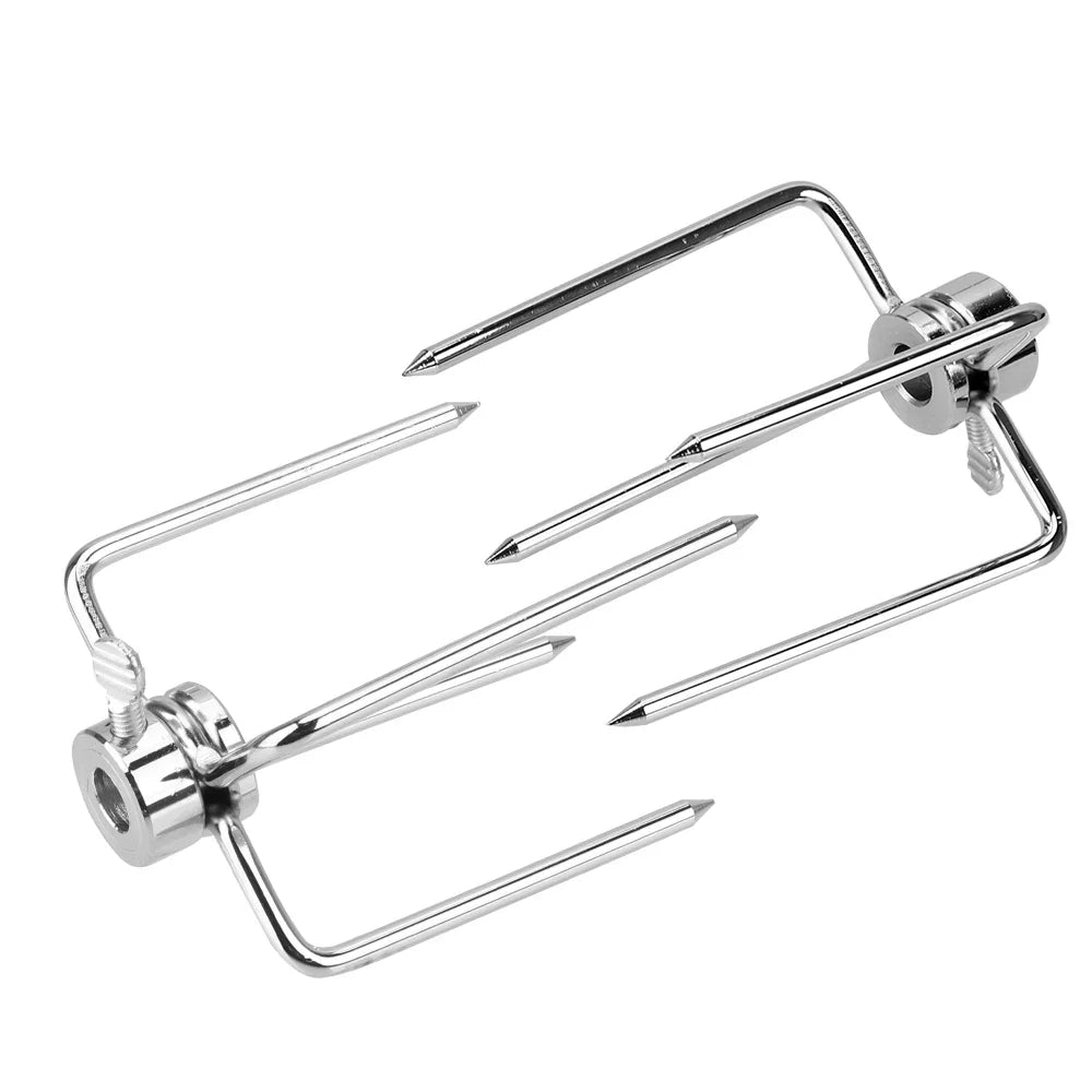 BBQ Meat Forks GrillMaster Pro | 2-piece set | Stainless steel | For rotisserie & charcoal grill