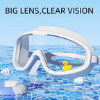 Adult Anti-Fog Swimming Goggles – Stylish UV-Protective Swim Gear with Leakproof Fit