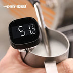 MHW-3BOMBER Digital, instant-read coffee thermometer for latte art pen, milk frothing pitcher, stylish barista kitchen accessories for home