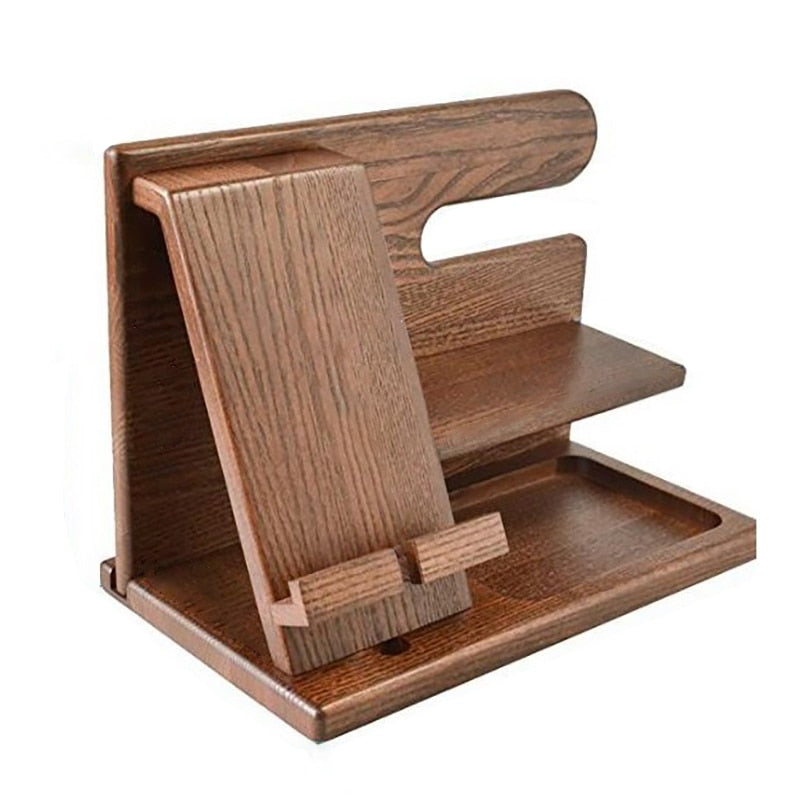 Wooden Phone Docking | Perfect organizer for your gadgets