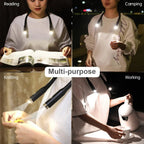 LED rechargeable neck lamp with 3 modes