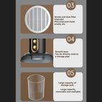 SmokeAway Venti – Portable Air Purifier Fan with Ion Technology and USB Charger
