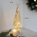 Christmas Time LED Frosted Glass Tree Lamp