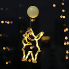 Luminova | LED Window Light Christmas | Bell · Snowman · Star | Battery Operated & with Suction Cup | Warm White | Window Decoration