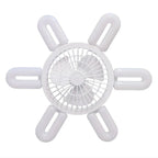 Silent Adjustable Remote Control Ceiling Foldable Fan Lamp