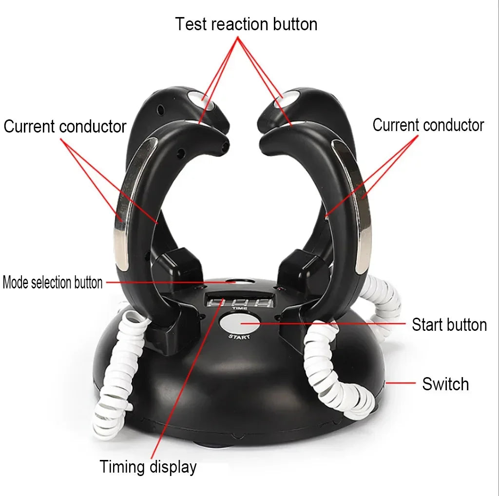 Electric Shock Lie Detector Roulette Game Machine