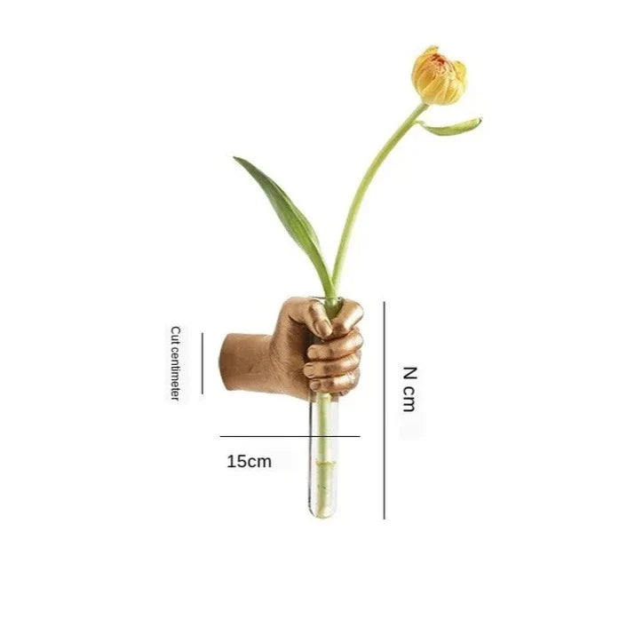 Flower Grab Wall Vase