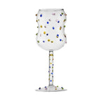 Colorful Dots Wine Glass