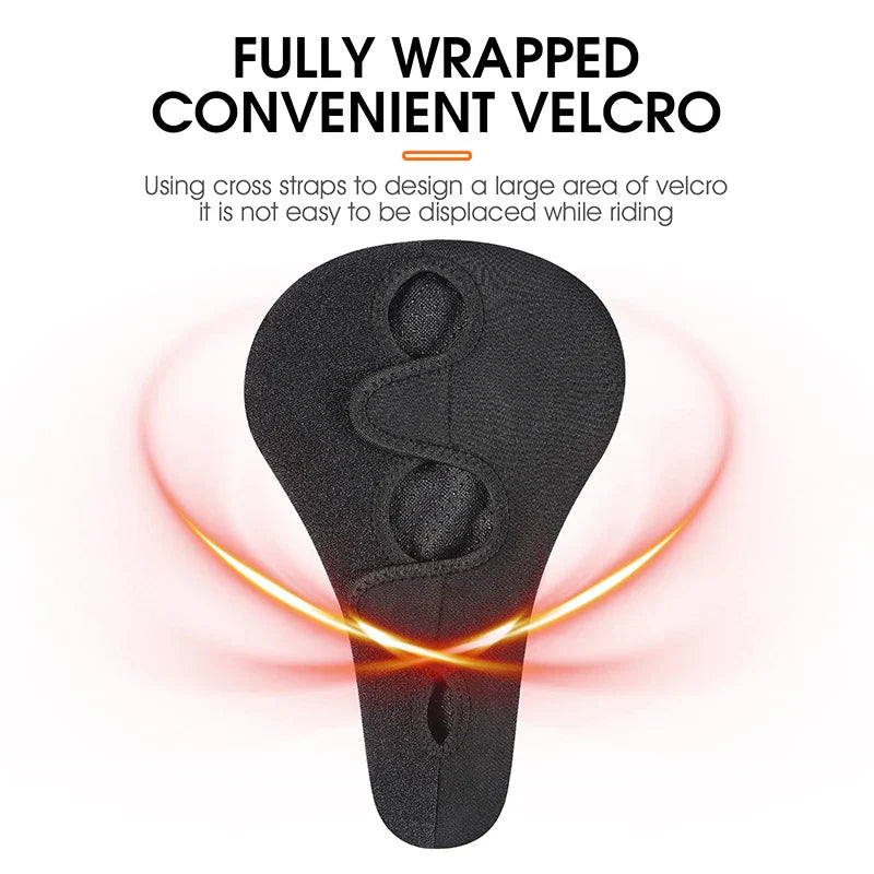 Durable Bike Seat Cover with Shock Absorption and Waterproof Design – Soft Bicycle Seat Cushion for Comfort