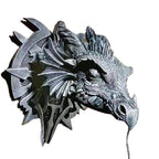 LED Lantern with Dragon Head made of Resin for Unique Halloween Decoration