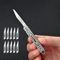 Replaceable Blades Foldable EDC Knife