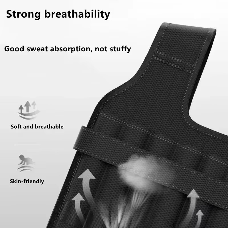 Adjustable Fitness Weight Vest for Enhanced Strength & Endurance Training