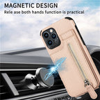 Zip Zip Elegance Wallet iPhone Case