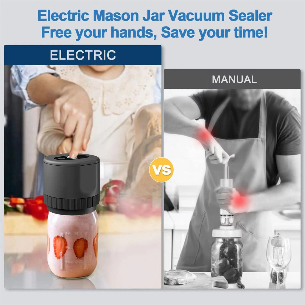 Portable & efficient for bottles, jars and cans