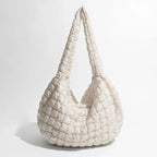 Cross Quilt X-Large Shoulder Bag