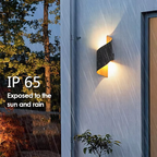 Sleek Dual-Direction LED Outdoor Wall Sconce