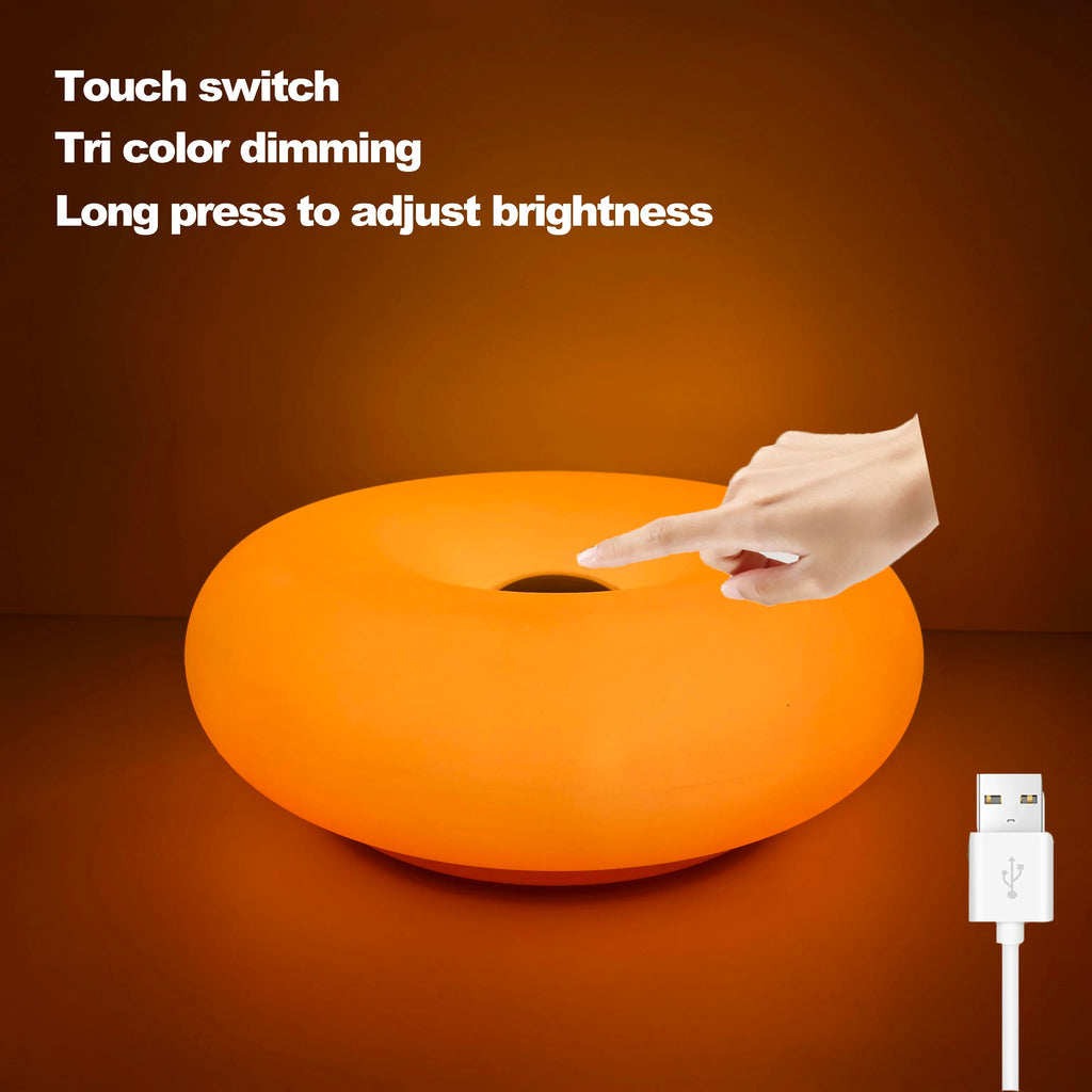 AURORA GLO LED Lamp | RGB16 & Stepless Dimmable | Touch & Remote Control | USB