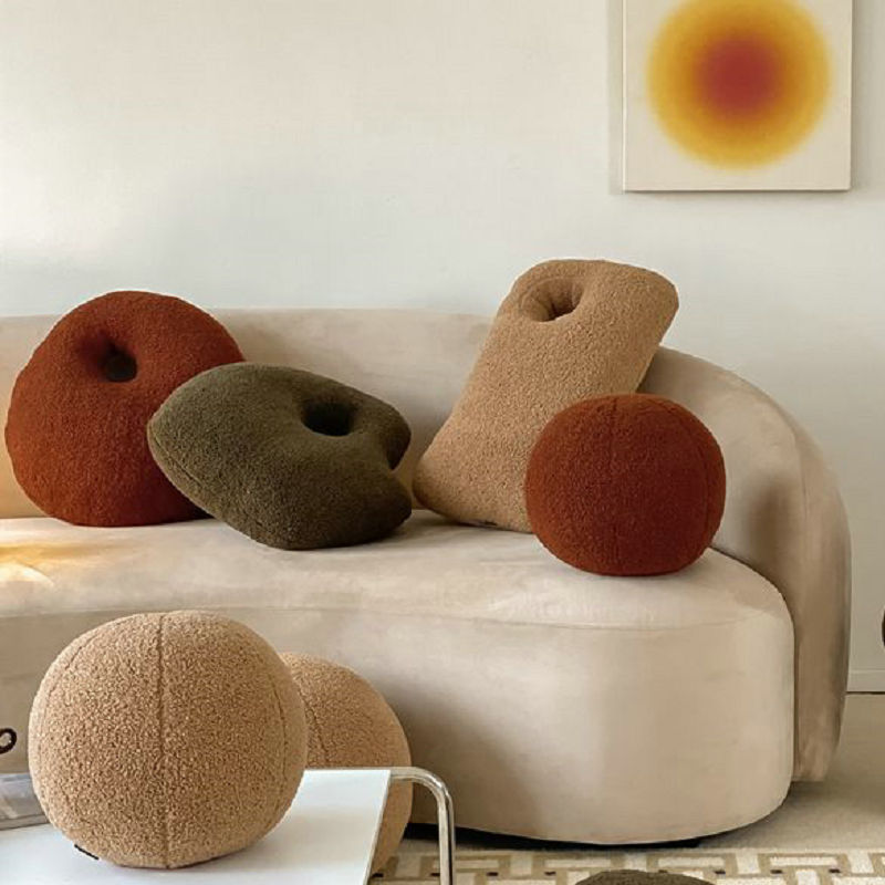 Fluffy Pebble Cushions