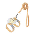 BeeWalk | Adjustable Harness Set with Leash & Collar | Double Layer Design in Cartoon Bee Look | For Cats & Small Dogs