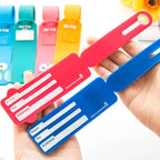 Taggidoo Silicone Luggage Tag with Animal Design | Address Label for Travel & Luggage | Boarding Tag for Suitcases & Bags