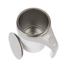 Rechargeable self-stirring mug