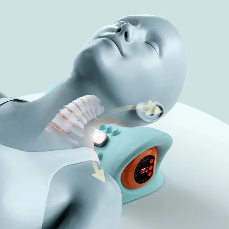 Electric Cervical Massager – Smart Neck Pain Relief with Heat & Pulse Therapy