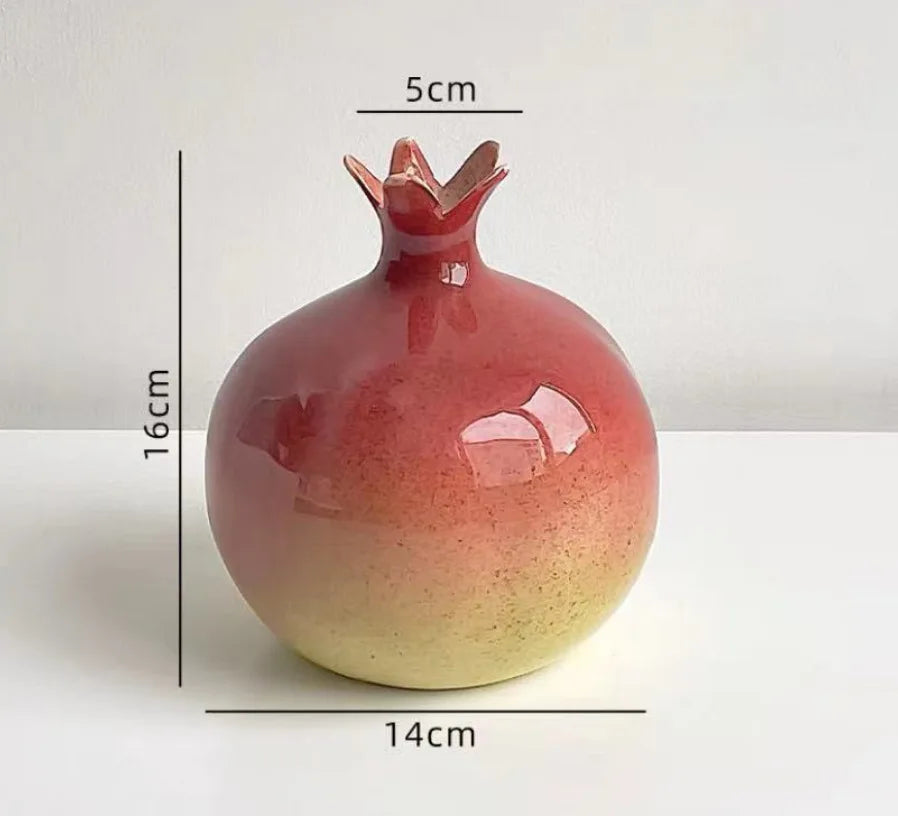 Ceramic Pomegranate Vase