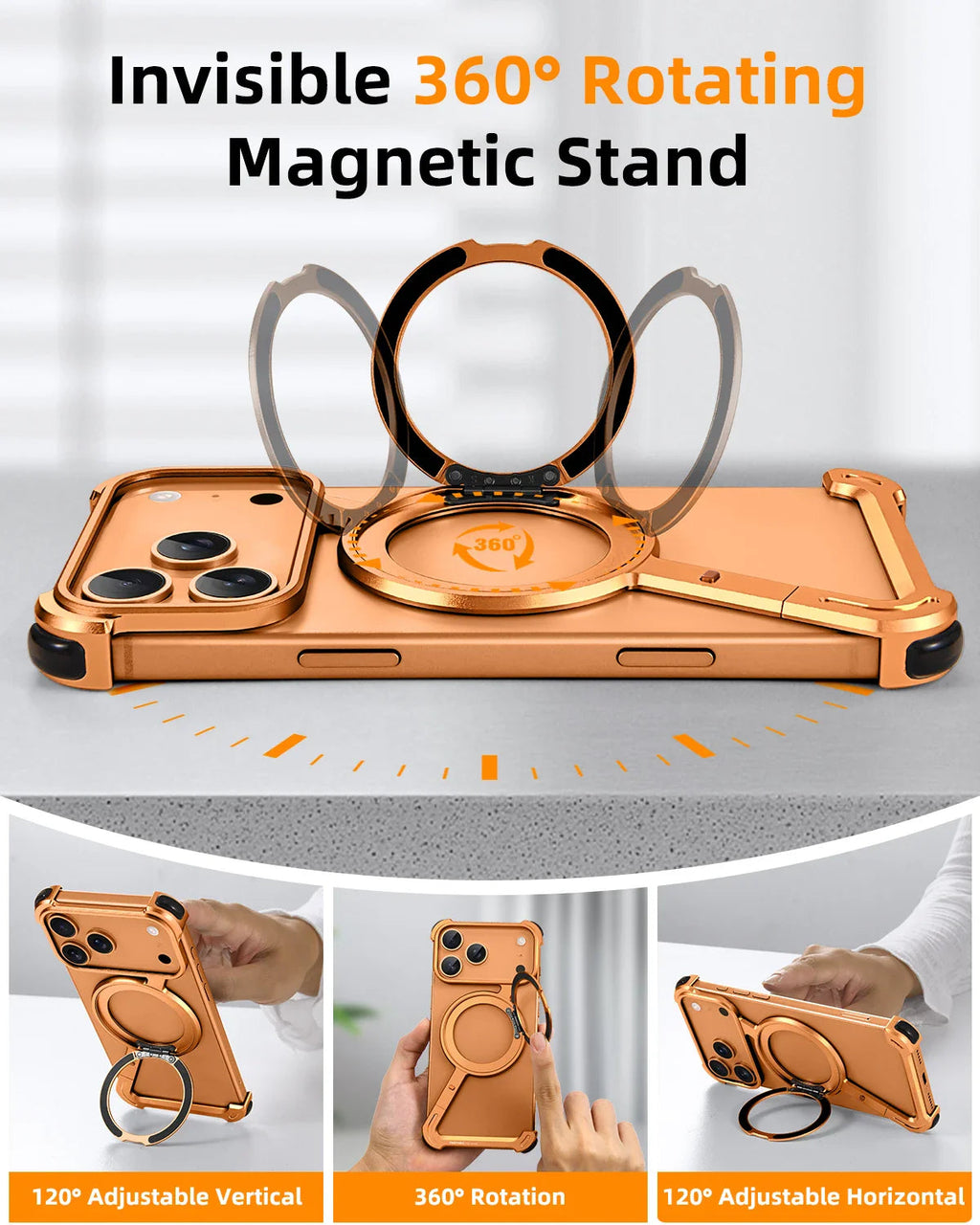 Metal Shockproof Z Case for iPhone