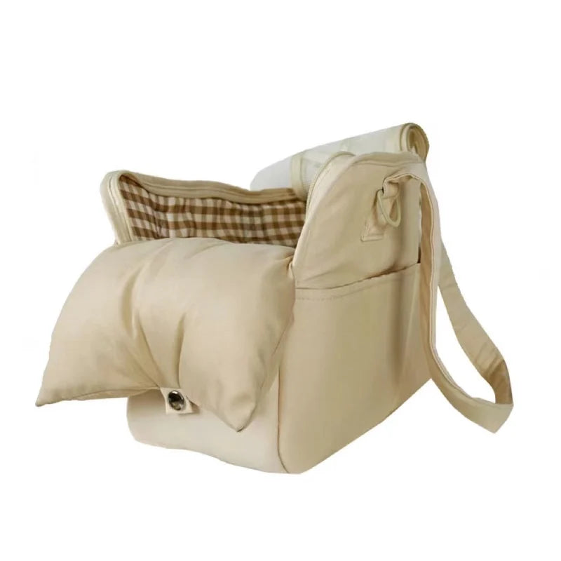 LuxCarry - Stylish Travel Bag & Pet Carrier for Small Dogs and Cats