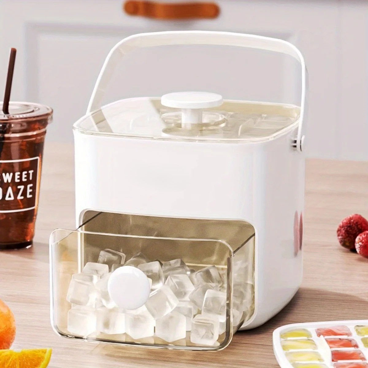 48-Grid Easy Ice Cube Maker Machine