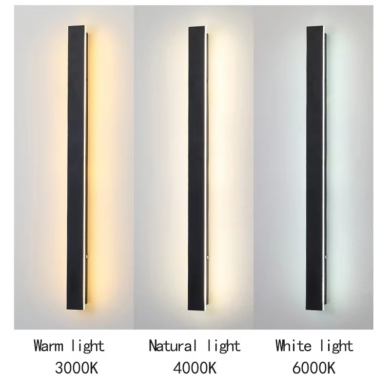 Elegant Outdoor Waterproof LED Wall Light