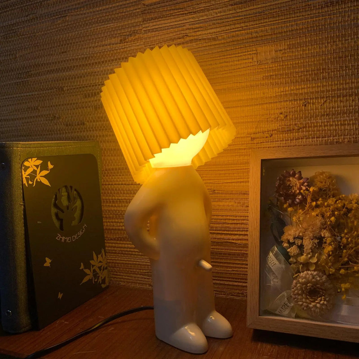 Creative Table Book Light – LED Desk Lamp with Unique Design