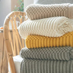 Nordic Style Dick Knitted Blanket