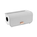 OrgaVolt Cable Box with Lid | Dustproof & Water Resistant | Storage Box for Power Strips & Charging Cables | For Living Room & Office