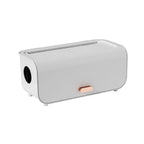 OrgaVolt Cable Box with Lid | Dustproof & Water Resistant | Storage Box for Power Strips & Charging Cables | For Living Room & Office
