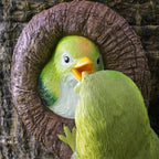 Lovebirds Tree Hug Wall Hanging Decor