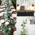 Eucalyptus Garland Set | 2 Pieces | 180 cm | Realistic & Maintenance-Free