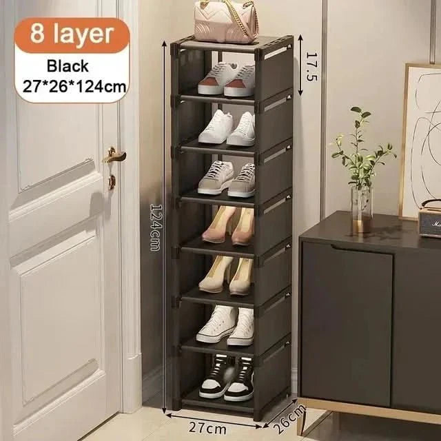 Saving Shoe Rack - Stackable shoe rack for corners and small spaces
