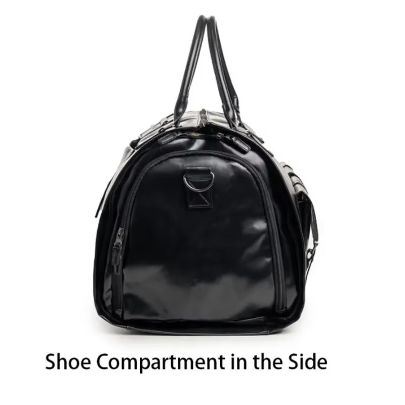Garment Duffel Weekender Bag – Foldable Carry-On Suit Bag for Men
