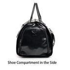 Garment Duffel Weekender Bag – Foldable Carry-On Suit Bag for Men