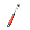 Rootix Weed Remover with 3 Tines | Stainless Steel | Ergonomic Handle | For Bed Care & Soil Loosening