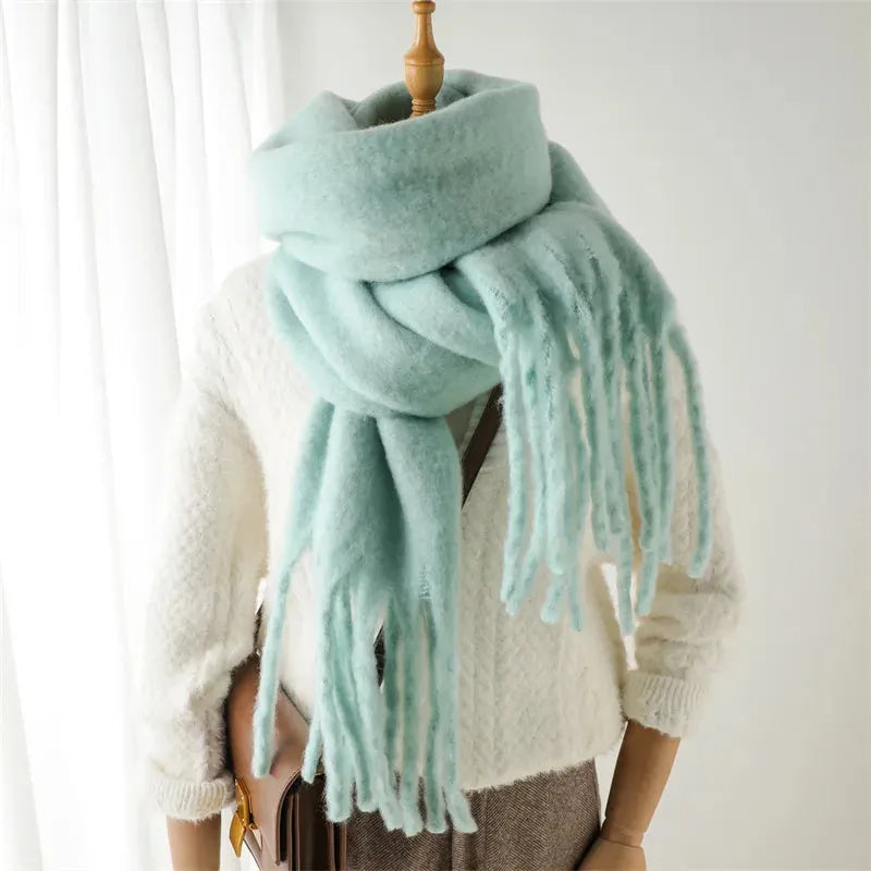 Soft and Warm in Solid Color